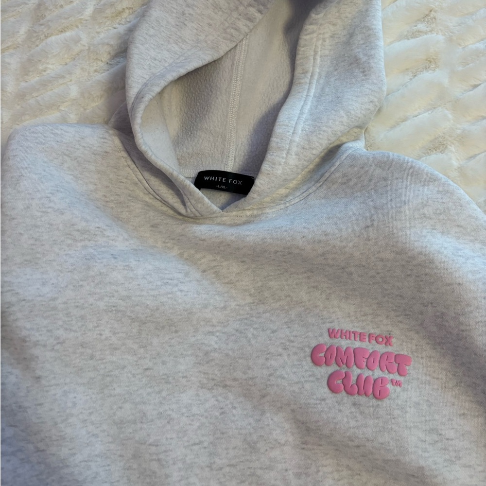 White Fox Comfort Club Hoodie